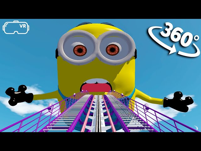 360° VR Roller Coaster Minion