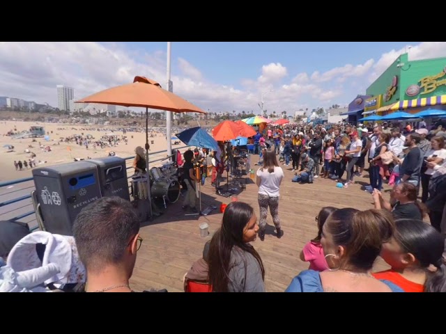 VR180 - Santa Monica Pier California - Optimized for HMD