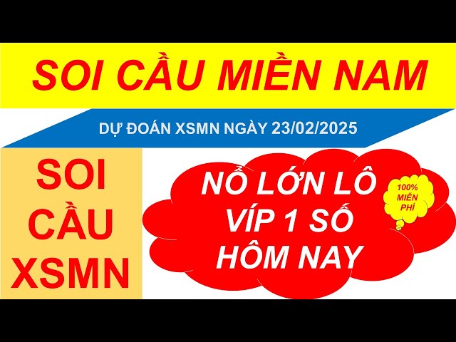 PHƯỢNG HOÀNG SỐ XSMN | Dự Đoán Kết Quả Miền Nam Hôm Nay 23/2 | XỔ SỐ MIỀN NAM | XSMN MINH NGỌC