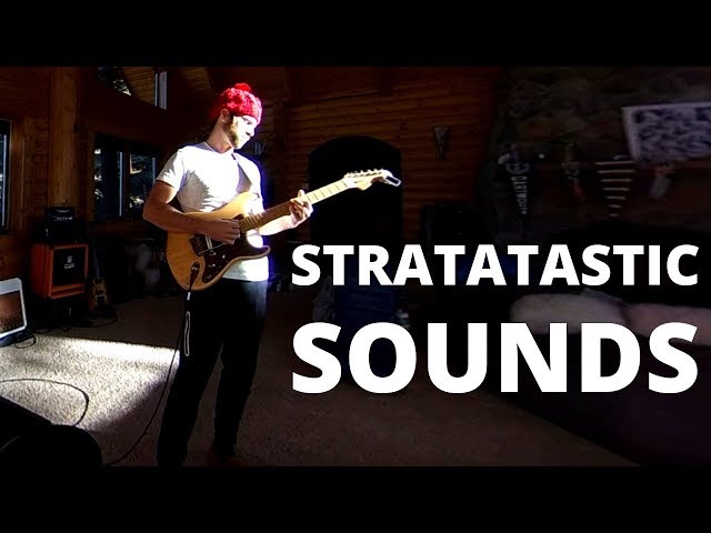 Stratatstic Sounds from a Modded Fender Stratocaster Deluxe