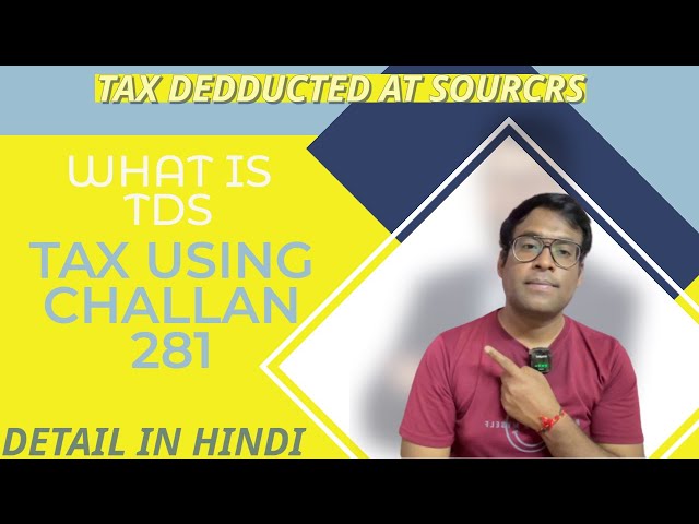 Understanding TDS: What You Need to Know About Tax Deducted at Source #tds #incometax #educational