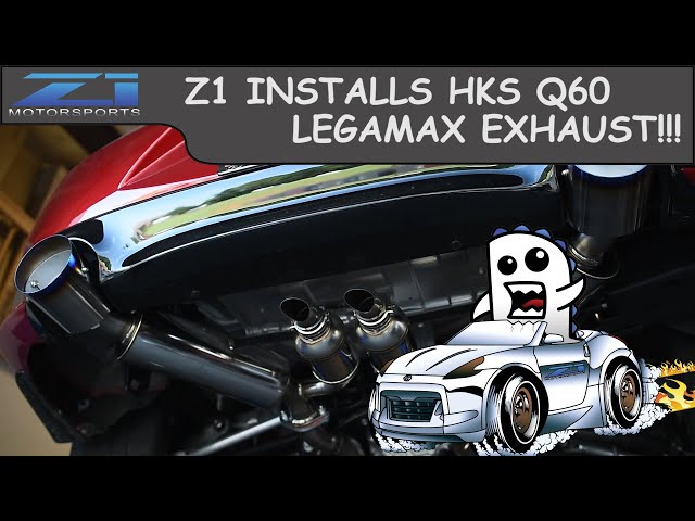 HKS Q60 Legamax Exhaust - Z1 Motorsports