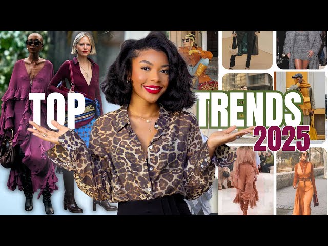 TOP *WEARABLE* Fashion TRENDS OF 2025!!!