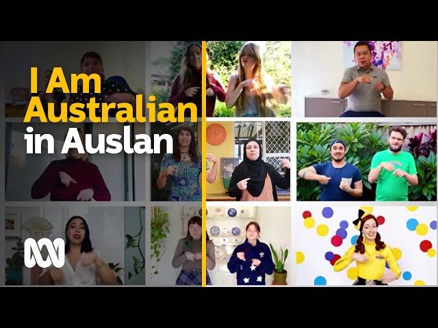 National Auslan Sign-Along | I am Australian | ABC Australia