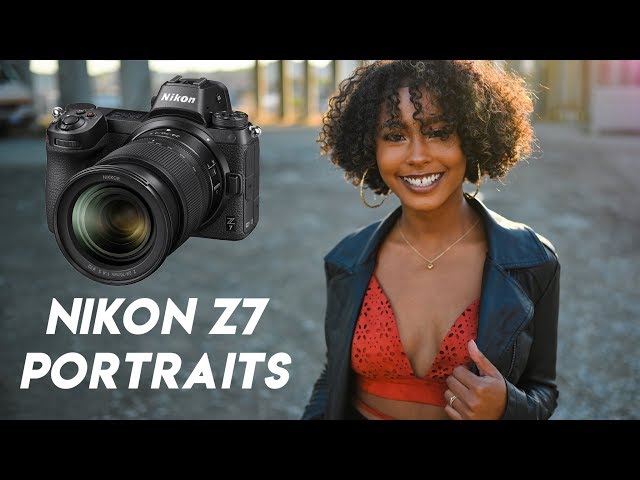 Nikon Z7 Portrait Photography and 4k Video - 24-70 f4S, 35mm f1.8S, and FTZ Adapter