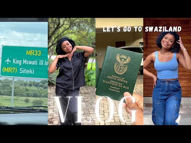 Come with me to Swaziland | nail and lash appointment | SA YouTuber