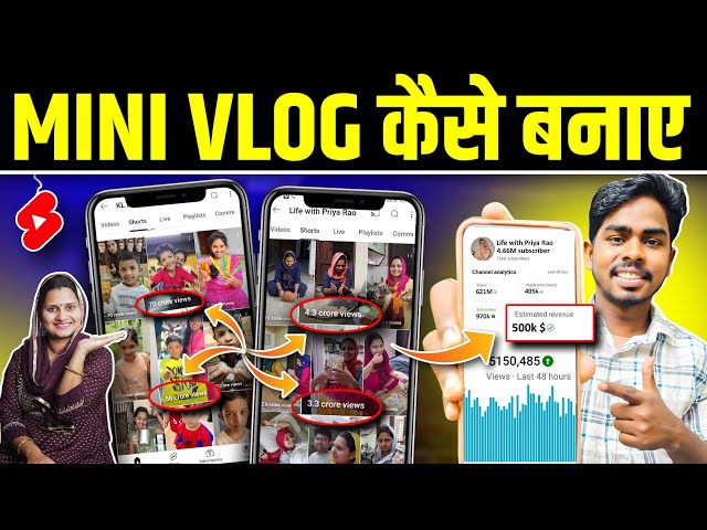 mini vlog kaise banate hain | life with priya rao jaisa  | mini vlog video kaise banaye