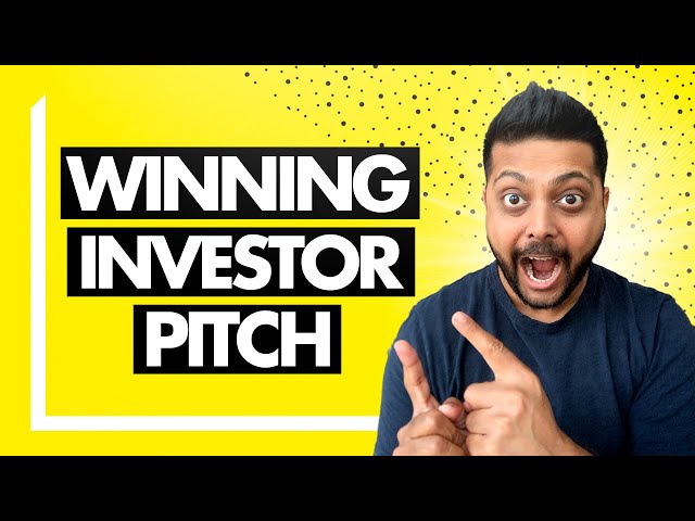 Investor Pitch Deck - Create a 12 Slide Pitch Deck to Find Investors for Your Startup