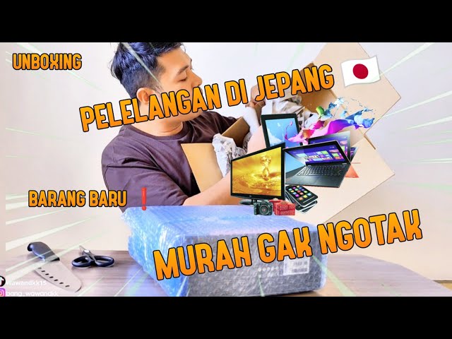 DI LUAR NALAR HARGANYA ❗HASIL MENANG PELELANGAN DI JEPANG 🇯🇵 #unboxing