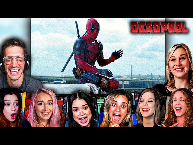 TOP "Maximum Effort at Highway" Reactions! Deadpool (2016) Movie Reaction *First Time Watching*