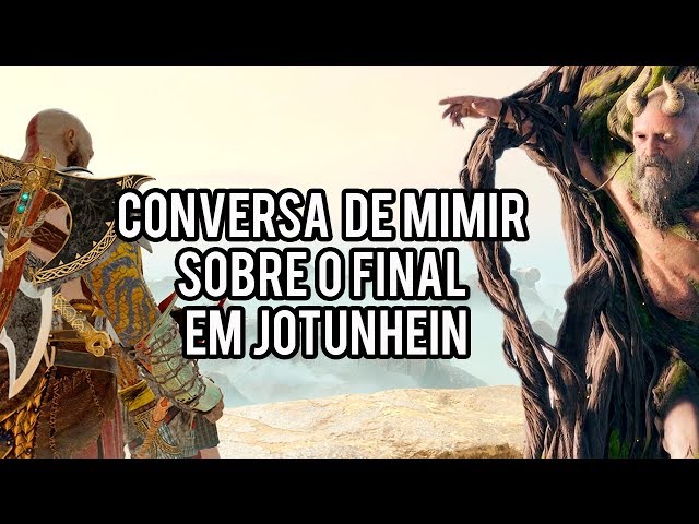 God of War 4 - O que Acontece se Levarmos Mimir em Jotunhein