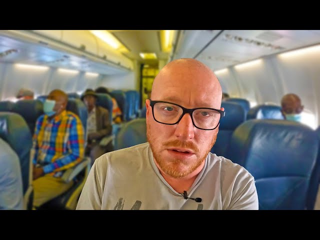 14 Hours on a 737! Flying Africa's Flying Bus Service