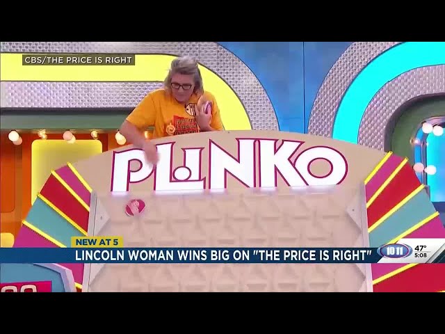 Lincoln woman wins big on 'The Price is Right'