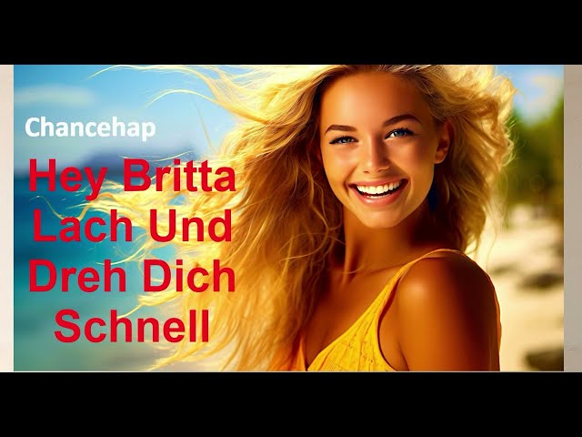 Hey Britta Lach Und Dreh Dich Schnell - Chancehap - Musik für Party / Ferien / Karneval - 2025