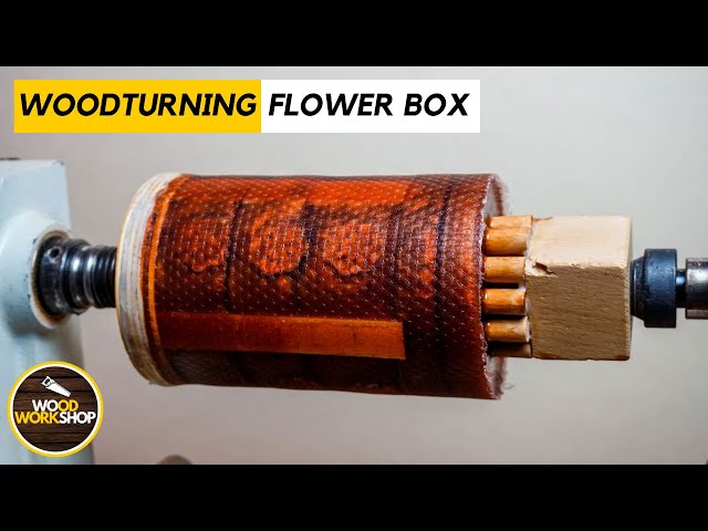 Woodturning - Flower Box