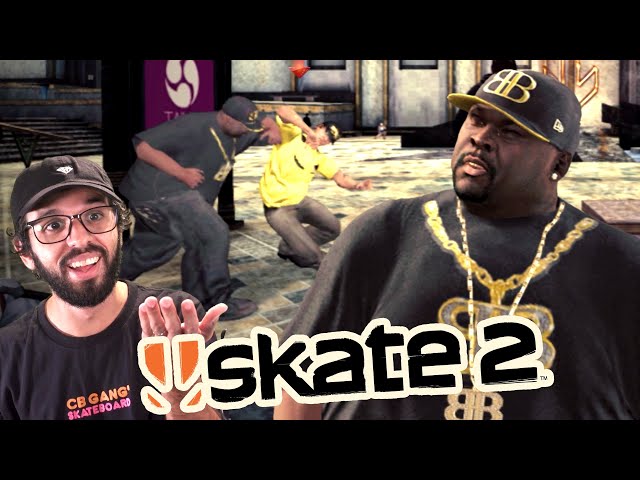 BIGBLACK VS GUARDINHAS! Zerando Skate 2 Ep 2