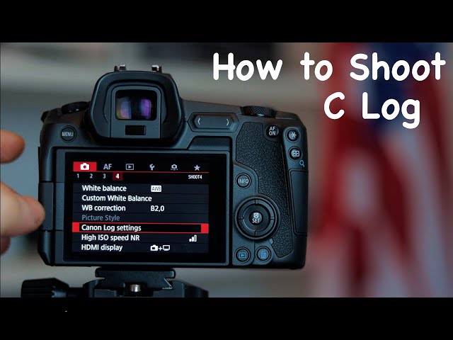 Canon EOS R - Best Settings to Shoot C log