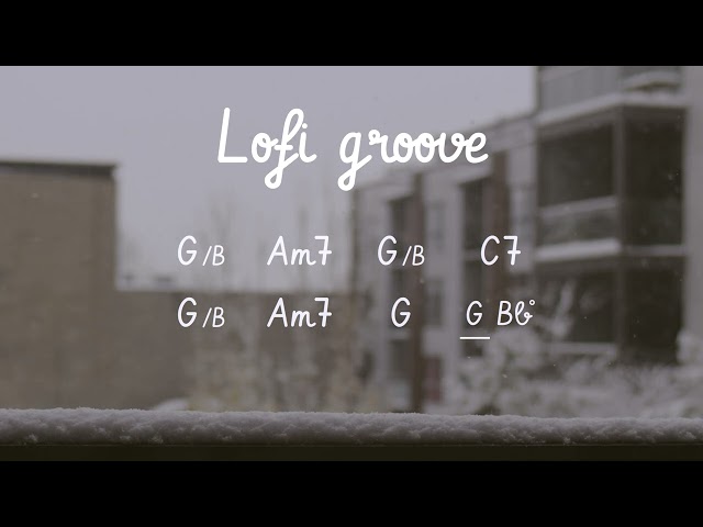 Lofi Groove in G : Backing Track