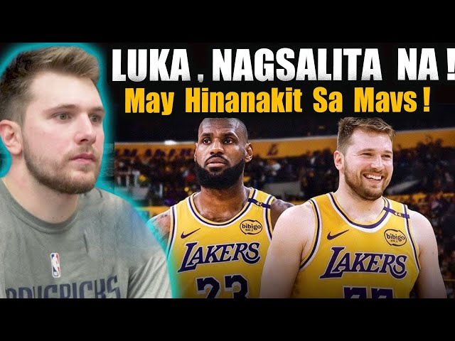 Luka Dončić , NAGSALITA  NA !  NAG-TAMPO  SA  MAVS  BOSS !