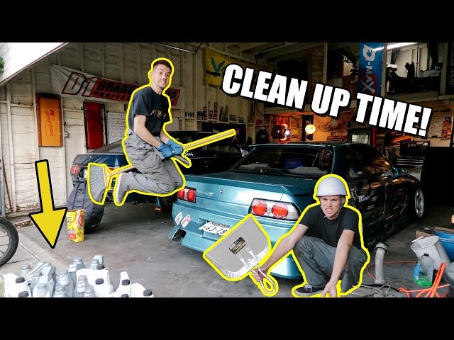 Billy's AE86 | Shop Clean Up