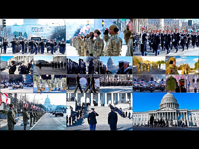 Washington D.C. on HIGH ALERT as 5,000 TROOPS DEPLOYED for 60th Presidential Inauguration!