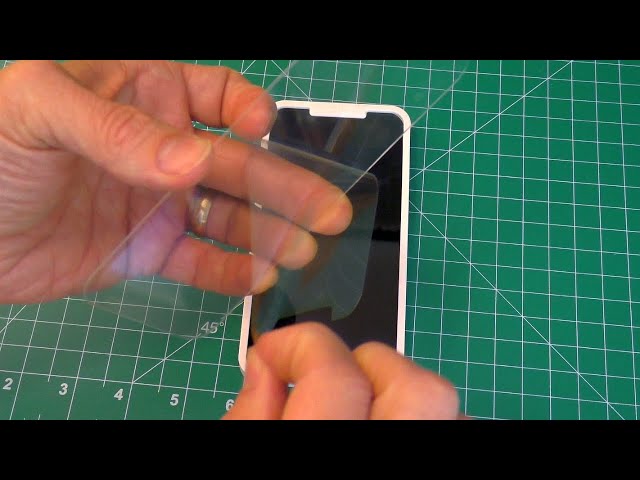 How to Install a Tempered Glass Screen Protector on your Phone (W/ Guide Frame)