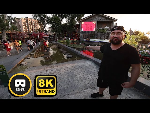 Chongqing Hillside Hotel Tour! // VR 8K 3D