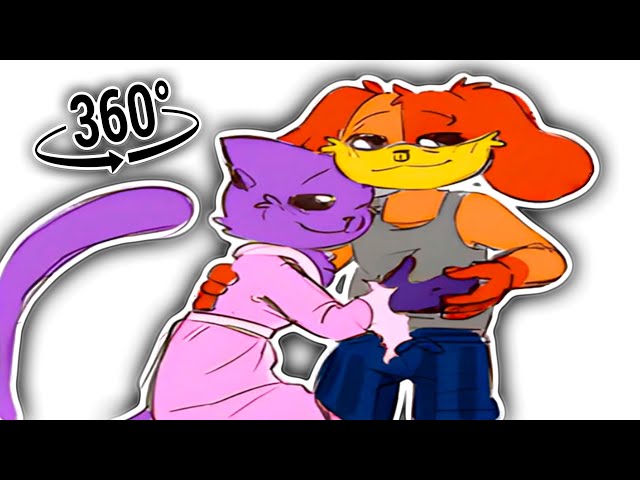 💌360°CatNap and DogDay The Mysterious Lover | Poppy Playtime Chapter 3 | Comic Dub