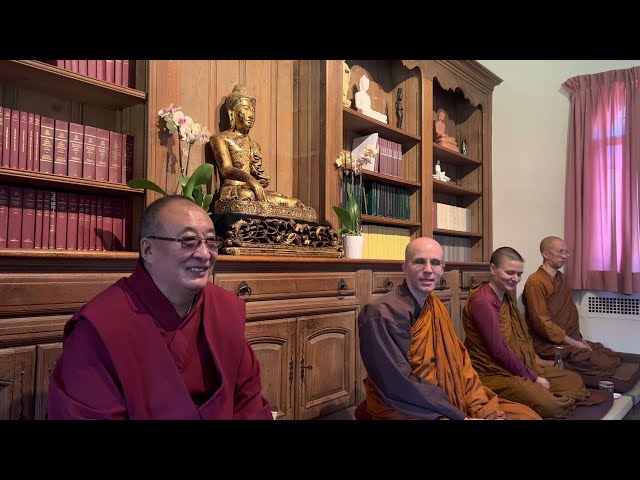 Arhat and Buddhas: Discussion between Khentrul Rinpoche & Theravadin Monks at Empty Cloud