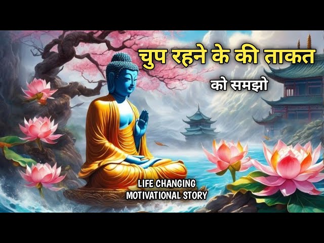 😡कम बोलने कि आदत डालो ☸- Buddhist Story On POWER OF SILENCE| Gautam Buddha Story