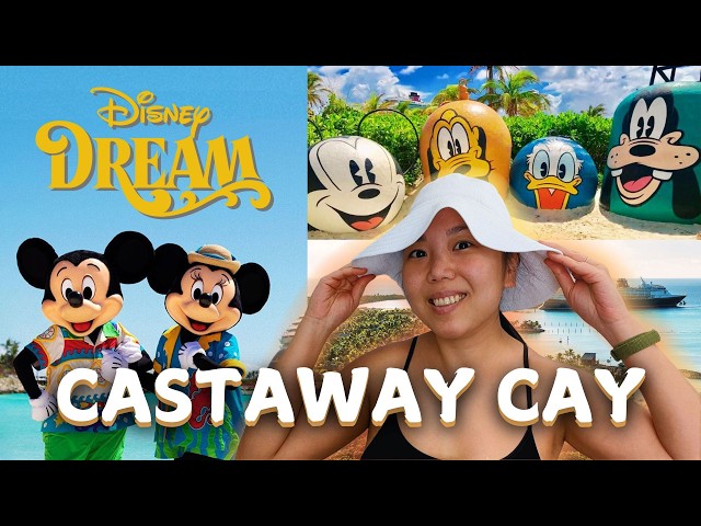 FIRST TIME at Castaway Cay! Disney Dream Cruise with DCL, Private Island Day 4 & Debarkation Day 5