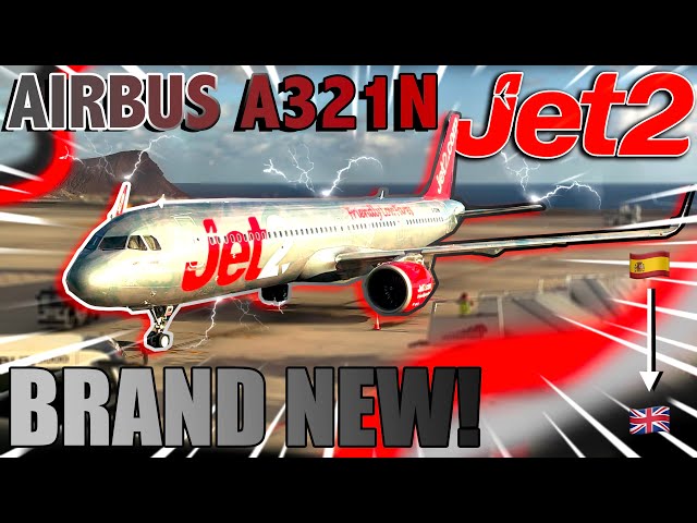 BRAND NEW! Jet2.com A321Neo Flight Tenerife South - Manchester Airport (HDR10+ Trip Report)