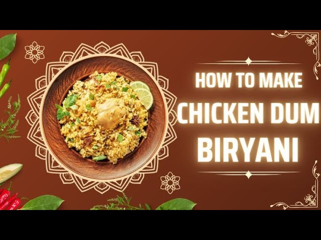 Hyderabad Chicken Dum Biryani #yummy #foodlover #hyderabad #biryani  #chickenrecipe #chickenbiryani