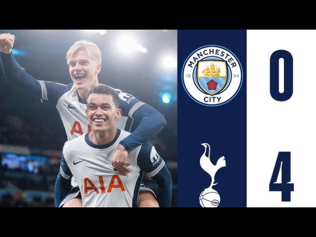 Man City vs Tottenham Hotspur short highlight