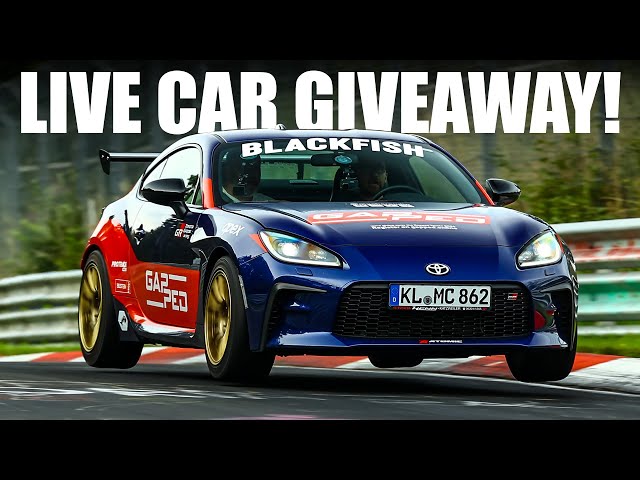 GIVING AWAY Gapped Toyota GR86 LIVE!