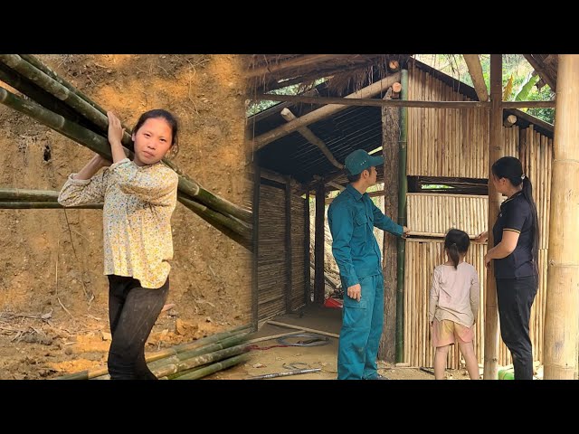 Sister Ly Tieu Ca completed her house 80% - 17 year old single mother