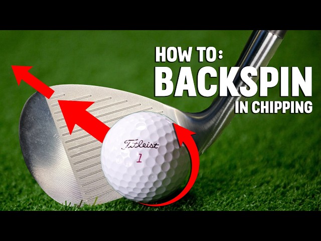 1 SECRET to Create BACKSPIN in Chipping!