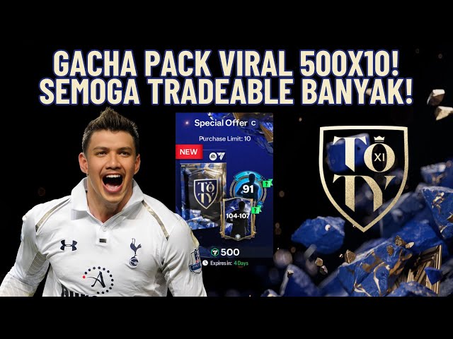 GACHA PACK VIRAL 500x10! SEMOGA TRADEABLE BANYAK! | FC Mobile Indonesia