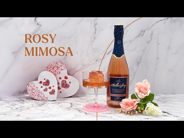 Celebrate Love with Rosy Mimosas: Valentine's Day Recipe Featuring Steller's Jay Sparkling Rosé