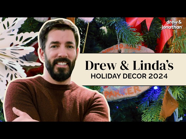 Drew & Linda's House Tour: Holiday Decor | Drew & Jonathan