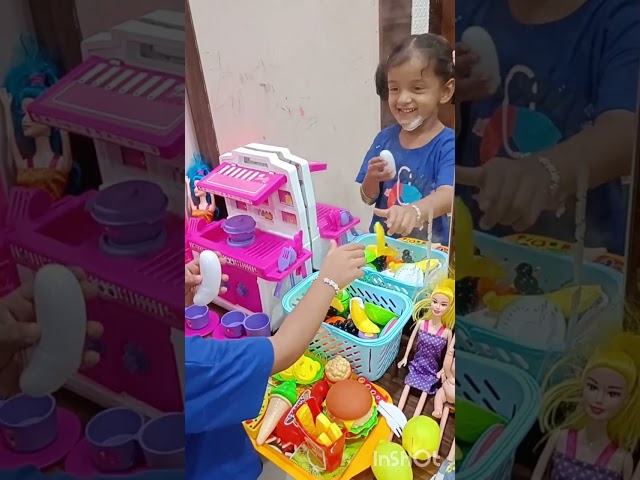 MY little Toy Kitchen SET UNBOXING VIDEO