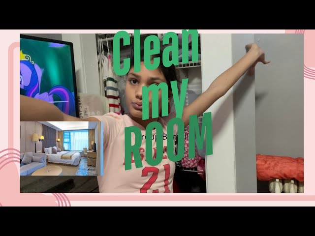 Clean my room with me