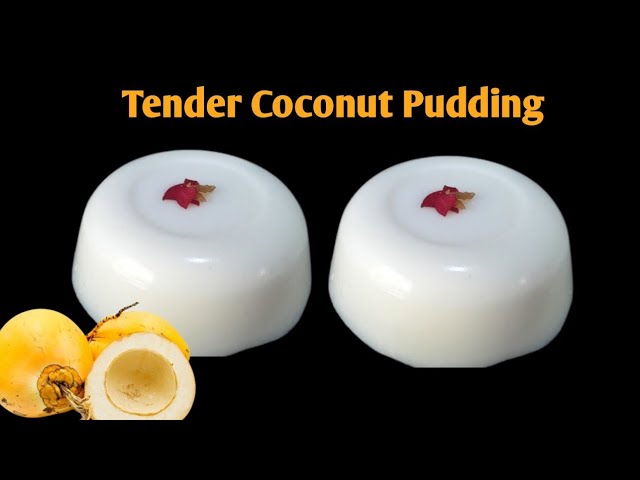 Tender Coconut Pudding|Ilaneer Pudding|Easy and Tasty Pudding Recipe