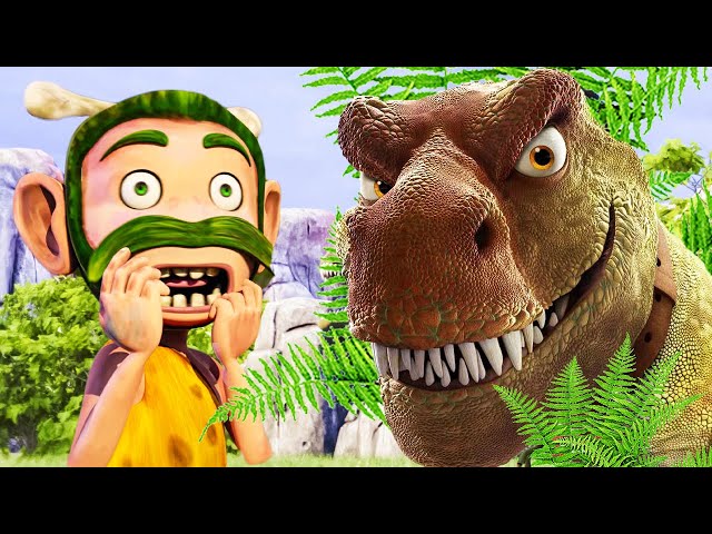 Oko e Lele 🦖 História dos Dinossauros⚡ Dinosaur Day ⚡ CGI animated shorts ⚡ Oko e Lele Brasil