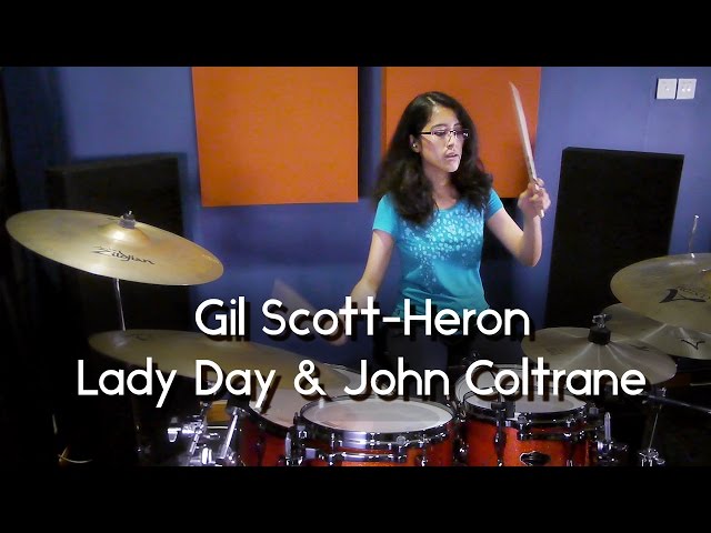 Christal: Gil Scott-Heron - Lady Day & John Coltrane (drum cover)