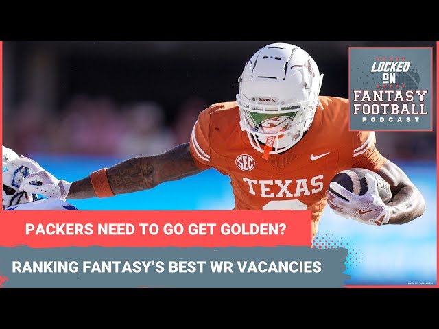 Ranking fantasy football's 6 best WR vacancies 2025: Patriots, Packers get No. 1s in draft?