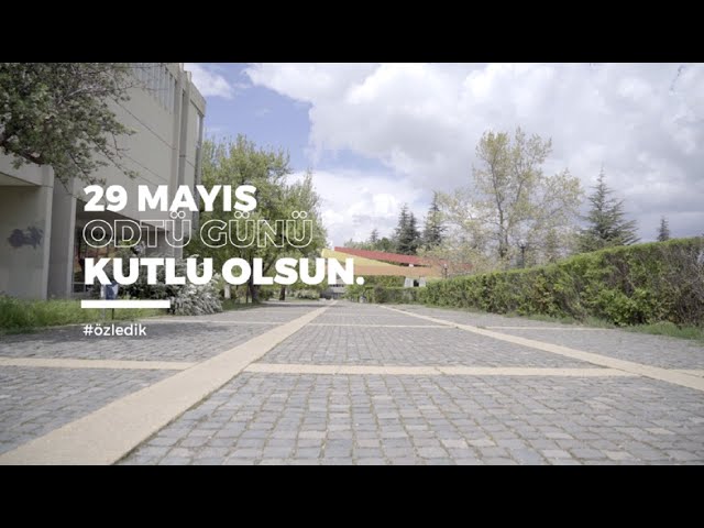 Kuruluşunun 64. yıl dönümünde "ODTÜ Günü" kutlu olsun.