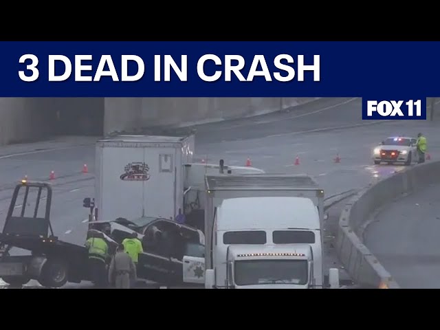 3 dead in 91 Freeway crash