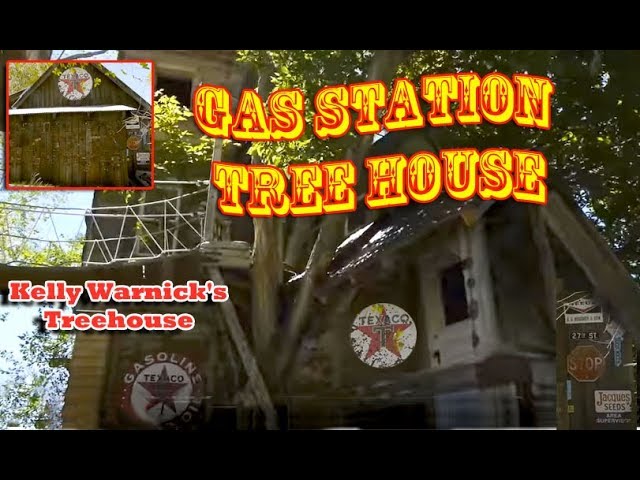 Kelly Warnick's kid frendly treehouse