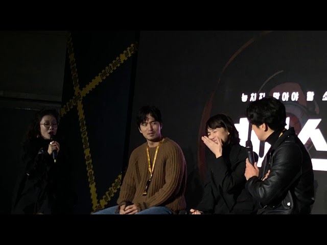 OCN Thrillerhouse special talk VOICE 3 Actor : LeeJinWook LeeHaNa KwonYul, Host ParkSeulGi